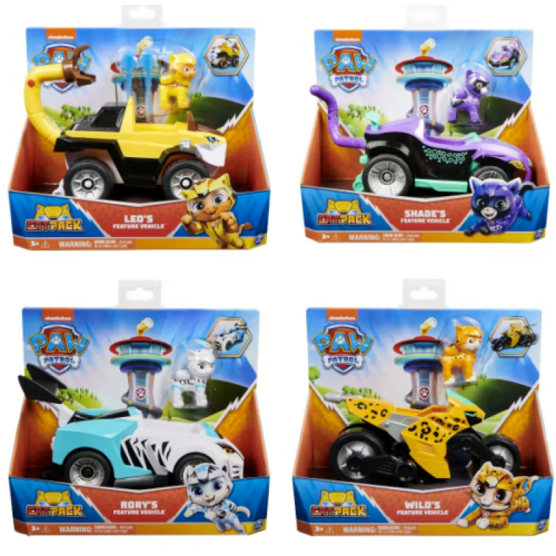 Shop Paw Patrol Cat Pack Feature Vehicle Assorted - 6065156-T In Kuwait ...